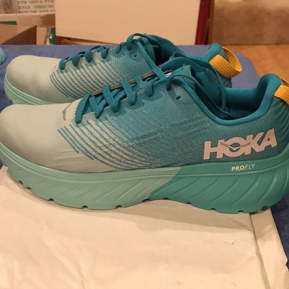HOKA ONE ONE MACH 3 WOMENS SZ 8.5 ATHLETIC RUNNING SHOES - Picture 2 of 7